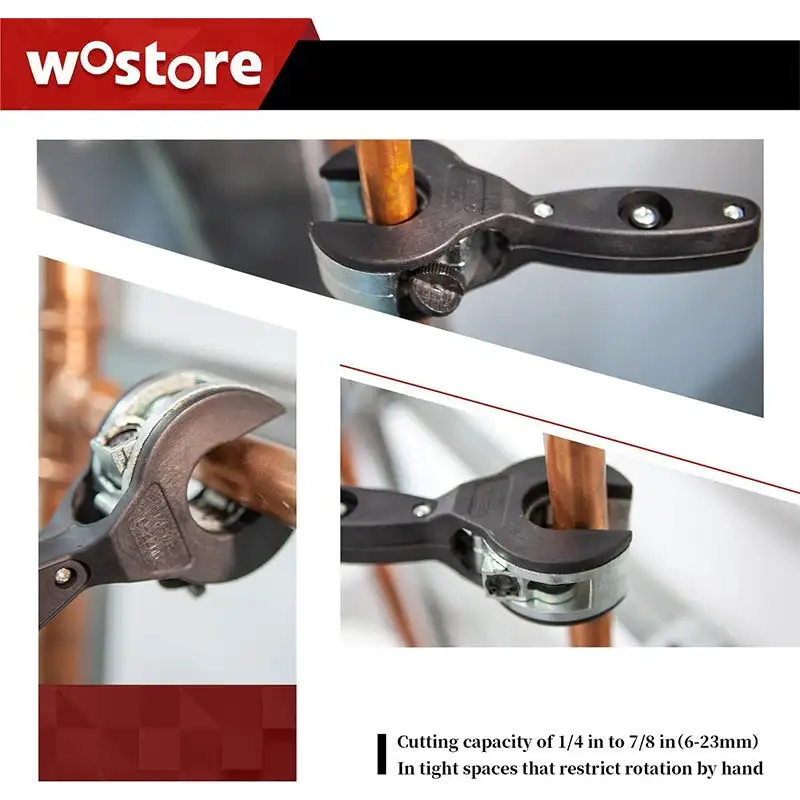 1pc Ratchet Tube Pipe Cutter For Cutting 8-29mm Stainless Steel Copper Aluminium Ratchet Scissors Hose Cutting Hand Tools
1pc Ratchet Tube Pipe Cutter For Cutting 8-29mm Stainless Steel Copper Aluminium Ratchet Scissors Hose Cutting Hand Tools