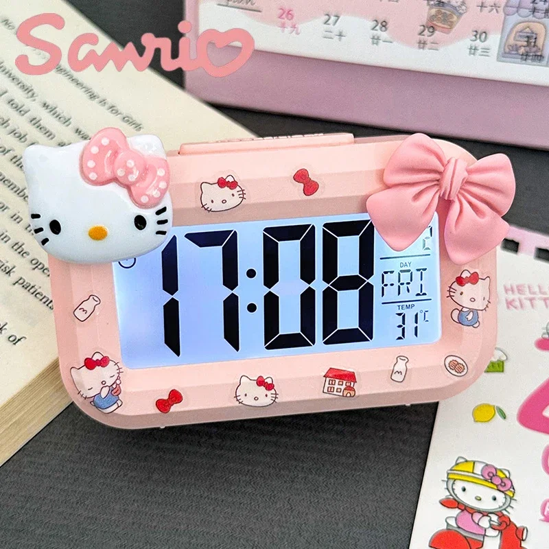 Sanrio Hello Kitty Alarm Cute Kitty Cat Noctilucent Alarms Clocks Cartoon Mini Alarm Clocks Dormitory Desktop Ornament Gifts
Sanrio Hello Kitty Alarm Cute Kitty Cat Noctilucent Alarms Clocks Cartoon Mini Alarm Clocks Dormitory Desktop Ornament Gifts