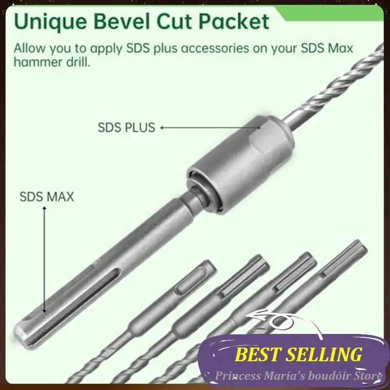 AB30-SDS Max To SDS Plus Adapter SDS Max To SDS Plus Drill Converter For Rotary Hammer Drill 40Cr Steel SDS Max Shank Tool 1 Pcs
AB30-SDS Max To SDS Plus Adapter SDS Max To SDS Plus Drill Converter For Rotary Hammer Drill 40Cr Steel SDS Max Shank Tool 1 Pcs