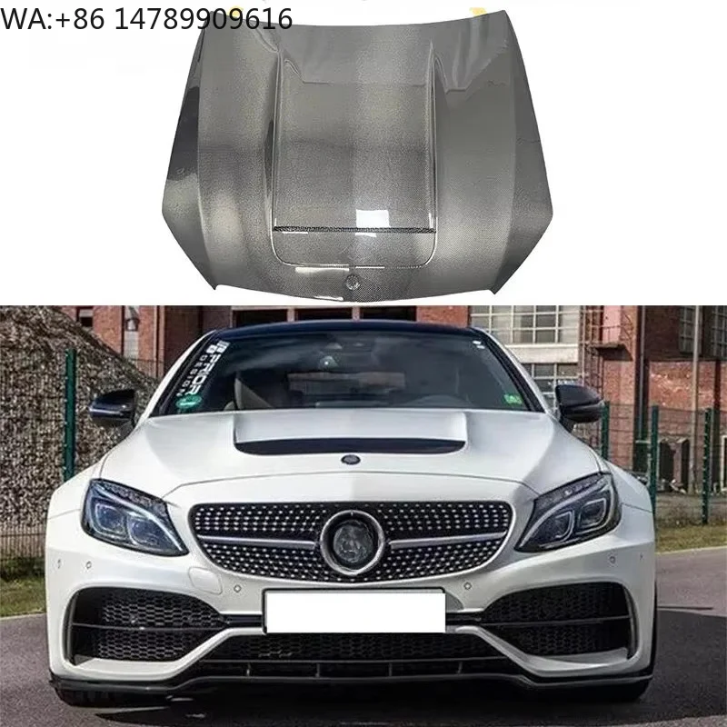 High-end Custom Body Kit For Old-to-New ConversionNew PD Style W205 C63 C200 C250 C300 Carbon Fiber Screw-On Hood With Screws Fo
High-end Custom Body Kit For Old-to-New ConversionNew PD Style W205 C63 C200 C250 C300 Carbon Fiber Screw-On Hood With Screws Fo