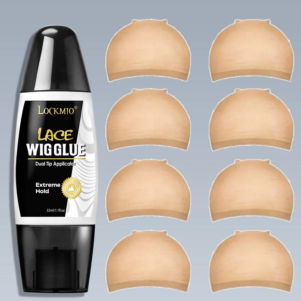 LOCKMIO 32 мл клей для кружевного парика, аппликатор с двумя кончиками, дополнительная фиксация, водонепроницаемая невидимая застежка для парика, фронтальный клей и шапочка для парика
LOCKMIO 32 мл клей для кружевного парика, аппликатор с двумя кончиками, дополнительная фиксация, водонепроницаемая невидимая застежка для парика, фронтальный клей и шапочка для парика