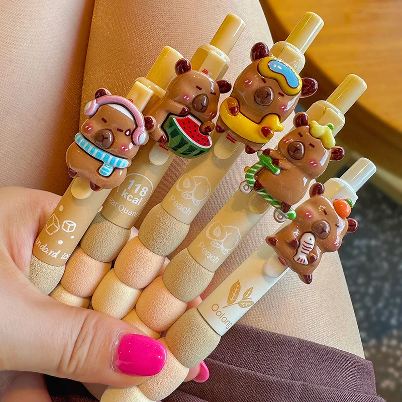 1/5pcs Capybara Ballpoint pen Practice Pen Student-Exclusive Cartoon Pen 0.5mm Stationery School Supplies Student Reward
1/5pcs Capybara Ballpoint pen Practice Pen Student-Exclusive Cartoon Pen 0.5mm Stationery School Supplies Student Reward