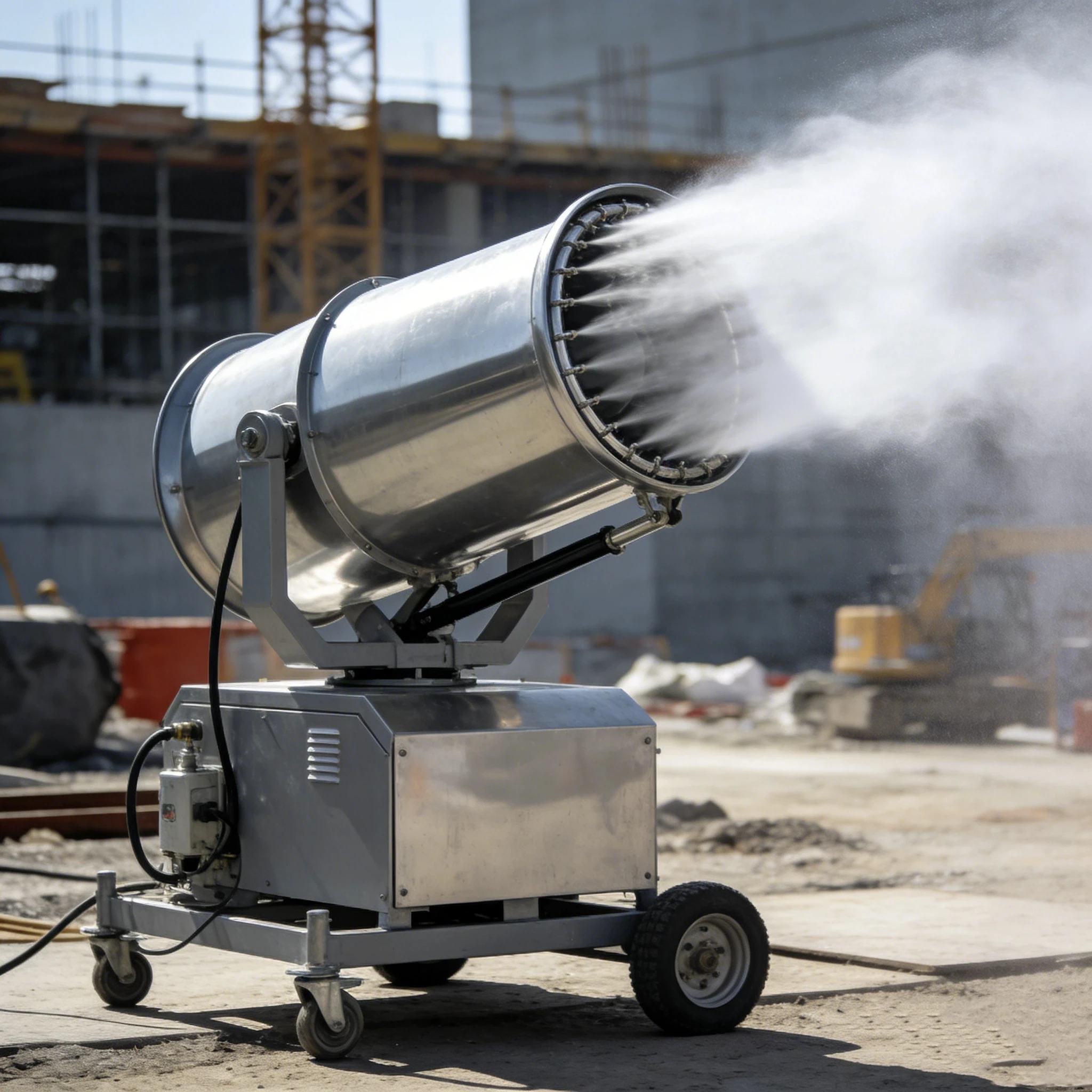 Hot Sale 100m Industrial Sprayer Cannon Water Mist Fog Machine for Dust Suppression Dust Control Dumping Ground Landfill Pump
Hot Sale 100m Industrial Sprayer Cannon Water Mist Fog Machine for Dust Suppression Dust Control Dumping Ground Landfill Pump