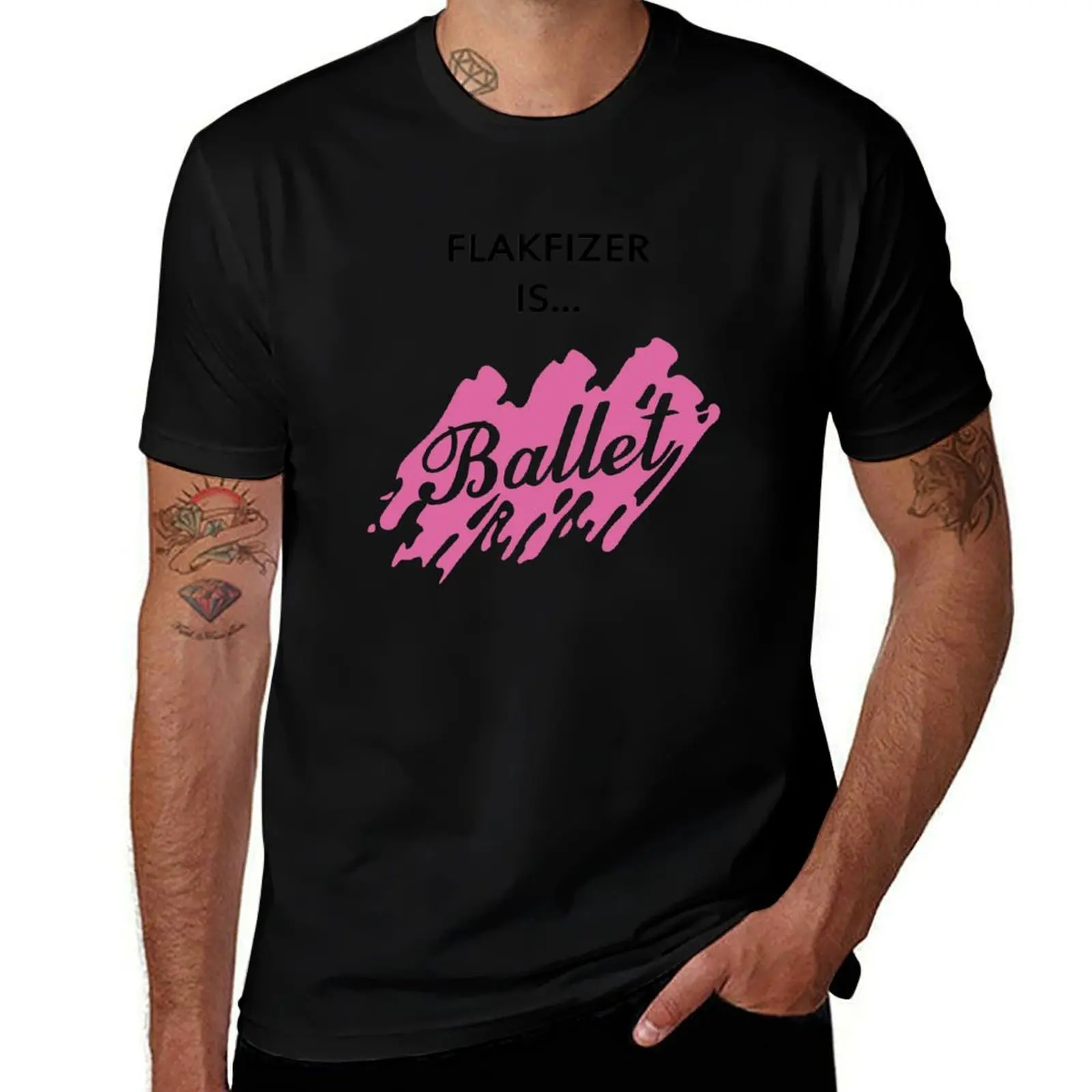 Flakfizer is Ballet T-Shirt Lightweight Print T-Shirt
Flakfizer is Ballet T-Shirt Lightweight Print T-Shirt