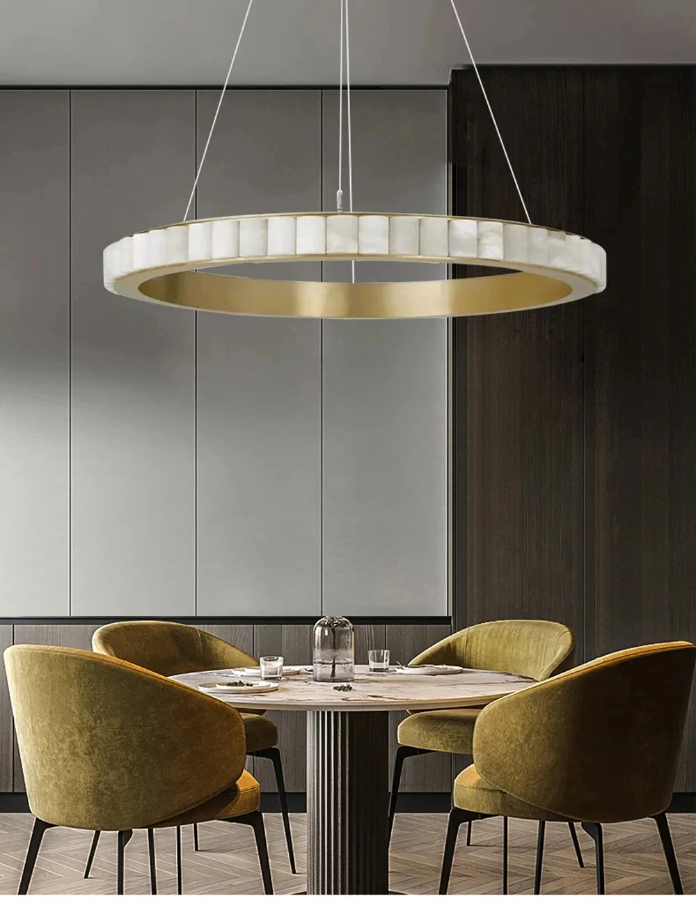 2024 New Multi Style LED Marble Stainless Steel Gold Black Circular Pendant Light YX478TB
2024 New Multi Style LED Marble Stainless Steel Gold Black Circular Pendant Light YX478TB