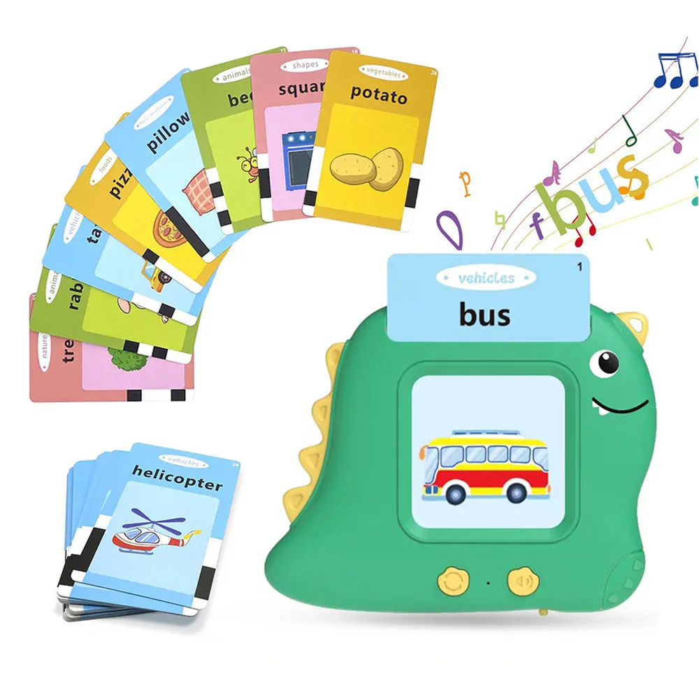 Little Dinosaur Early Eduational English Talking Flash Cards Kid Language Learning Preschool English Practice Children Toy AC246
Little Dinosaur Early Eduational English Talking Flash Cards Kid Language Learning Preschool English Practice Children Toy AC246