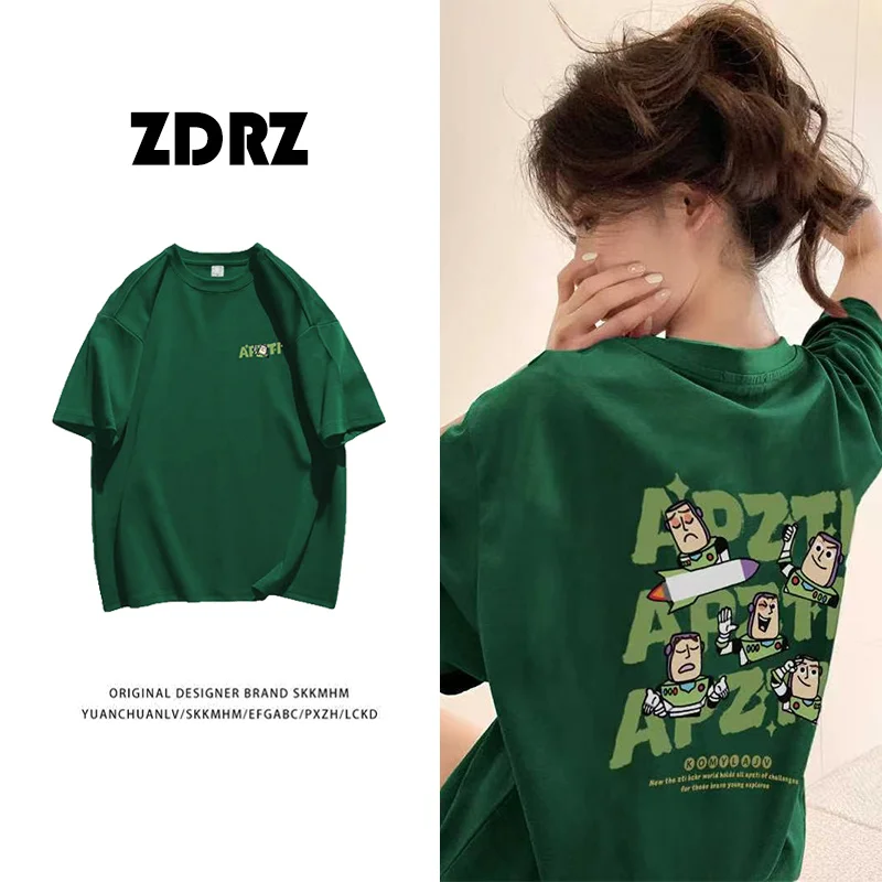 2024 summer new Toy and Story Buzz and Lightyear T-shirt ins trend pure cotton couples preppy short sleeve top
2024 summer new Toy and Story Buzz and Lightyear T-shirt ins trend pure cotton couples preppy short sleeve top