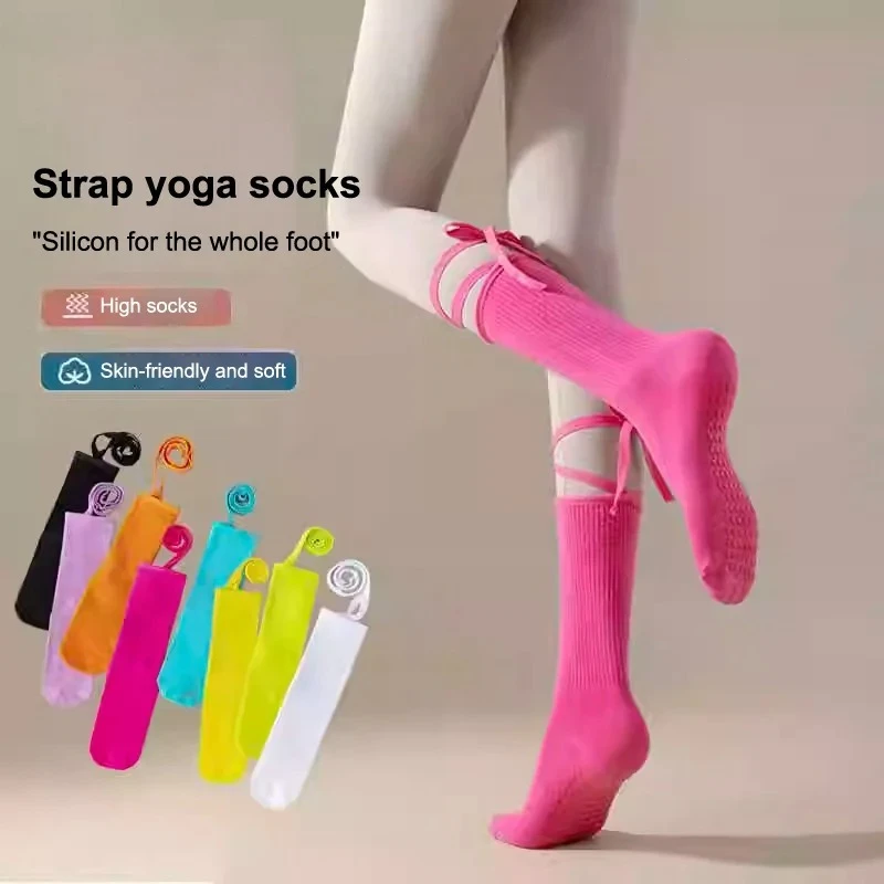 Профессиональные чулки для йоги, женские нескользящие носки для тренажерного зала и фитнеса, разноцветные дышащие носки для пилатеса с перекрестными шнурками
Профессиональные чулки для йоги, женские нескользящие носки для тренажерного зала и фитнеса, разноцветные дышащие носки для пилатеса с перекрестными шнурками