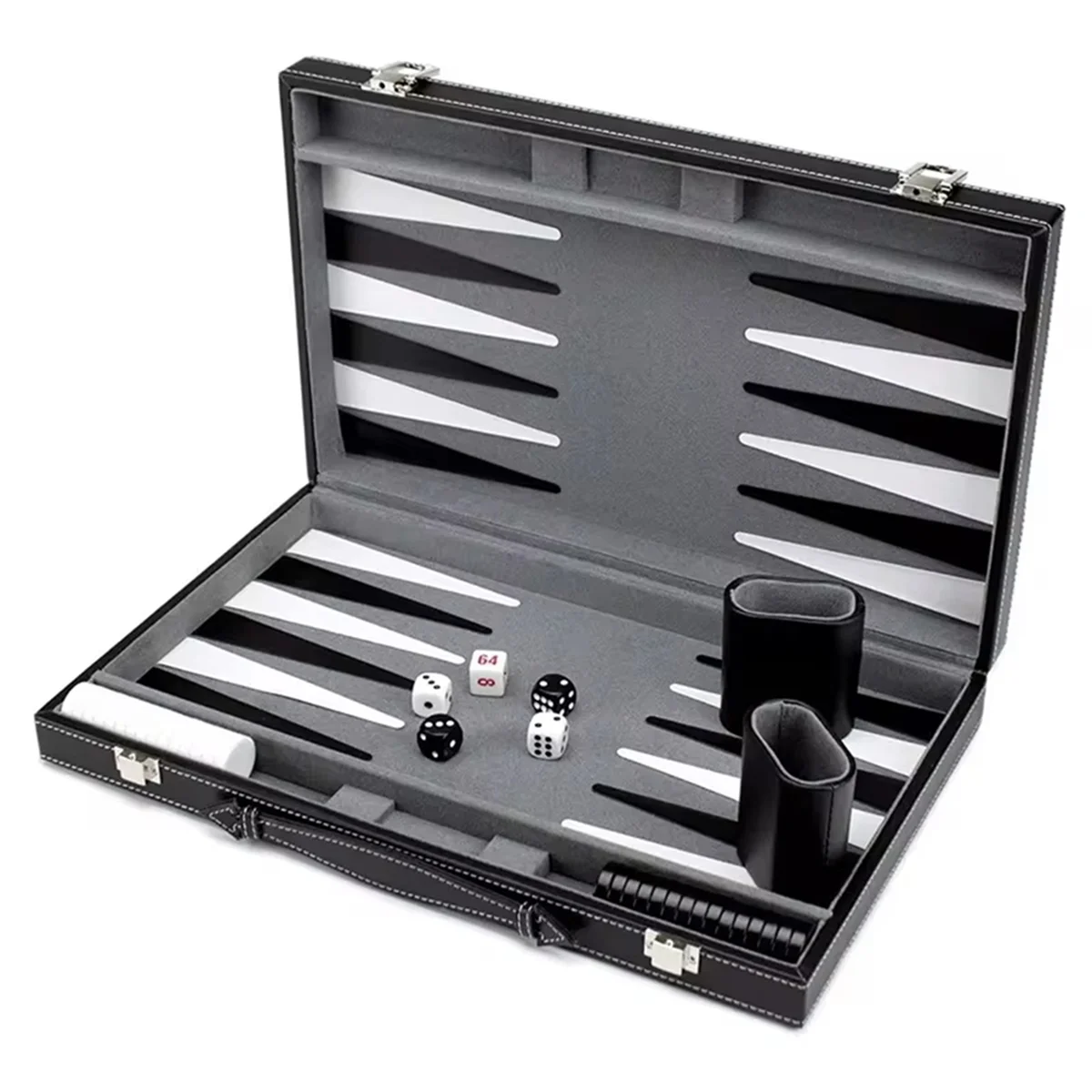 Classic Board Game with Leather Case Folding Board,Gift Package,Portable Travel Strategy Backgammon Game Set for Adults HYP
Classic Board Game with Leather Case Folding Board,Gift Package,Portable Travel Strategy Backgammon Game Set for Adults HYP