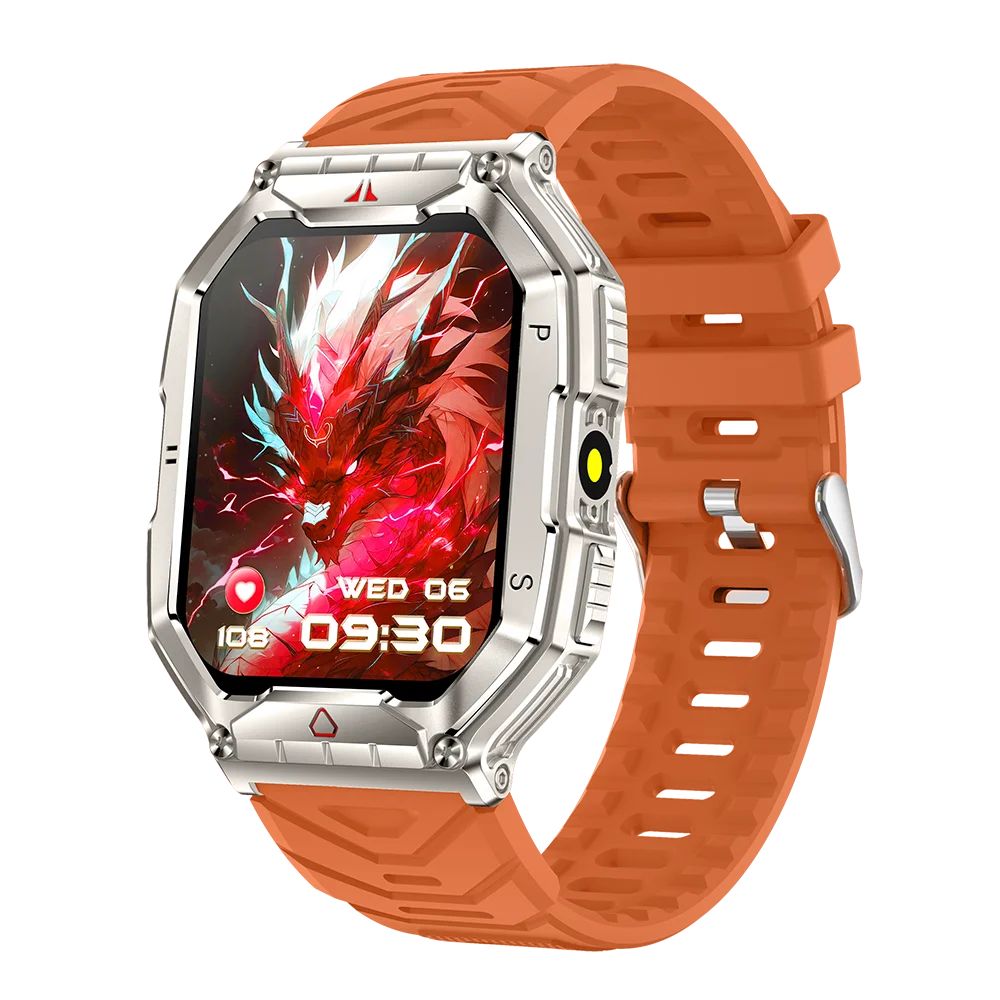 2.1 Inch Smart Watch Waterproof Outdoor Sports Men Smartwatch Bluetooth Call Heart Rate Monitoring Outdoor 650mAh Smartbracelet
2.1 Inch Smart Watch Waterproof Outdoor Sports Men Smartwatch Bluetooth Call Heart Rate Monitoring Outdoor 650mAh Smartbracelet