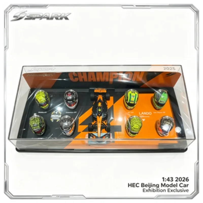 2026 HEC Beijing Model Car Show,SPARK 1:43 , Milan Norris 2025 F1 World Championship Limited Edition Series.
2026 HEC Beijing Model Car Show,SPARK 1:43 , Milan Norris 2025 F1 World Championship Limited Edition Series.