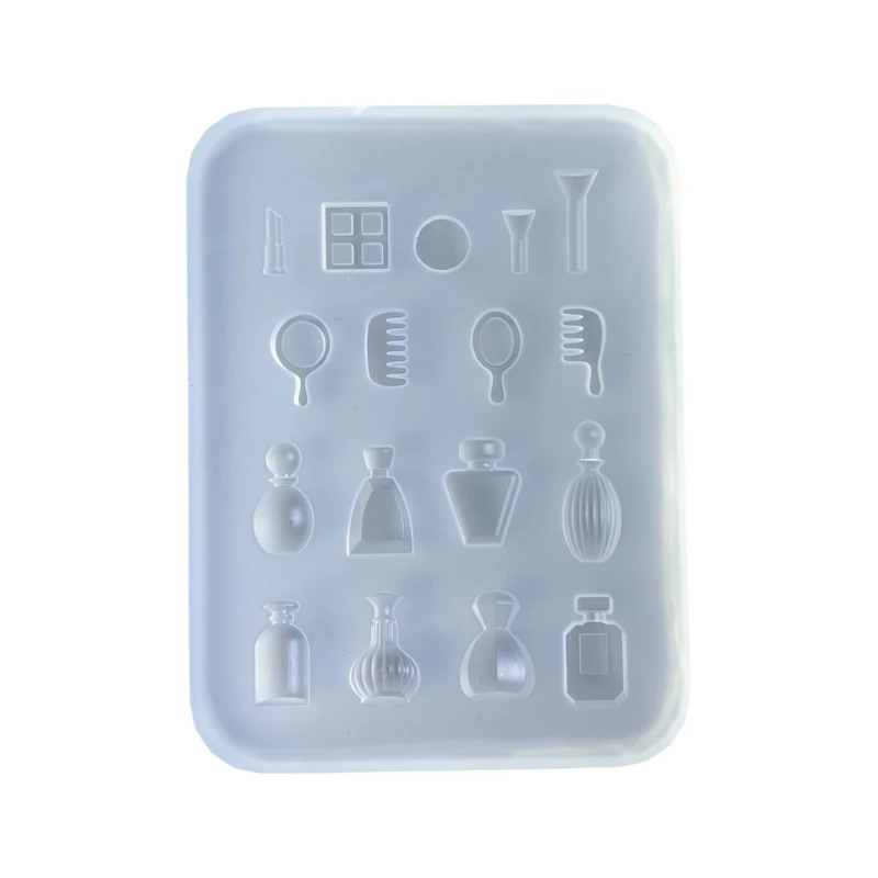 HXBF Dressing Table Accessories Mold Flexible Silicone Jewelry Pendant Crafting Mould
HXBF Dressing Table Accessories Mold Flexible Silicone Jewelry Pendant Crafting Mould