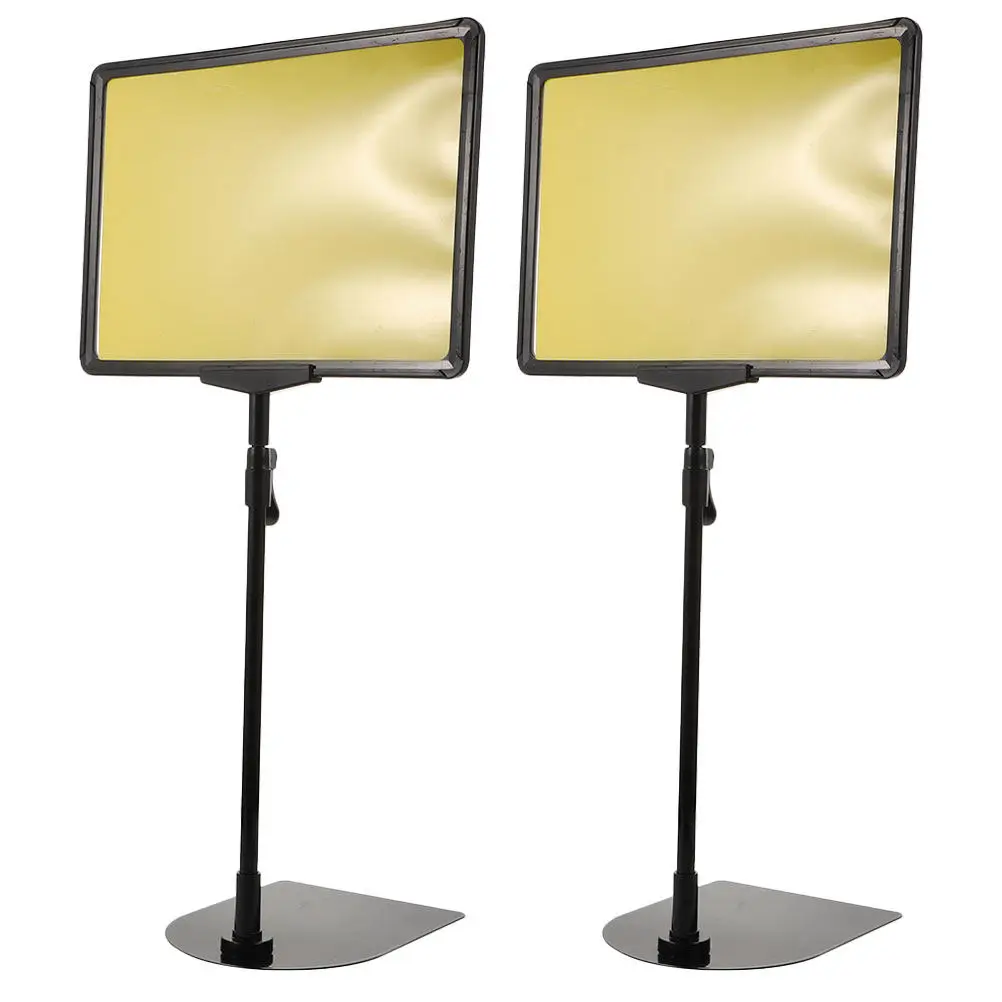 2Pcs Promotional Sign Stand Metal Plastic Price Display Holder Lightweight Reusable Perfect for Supermarket Store Shop Fruit
2Pcs Promotional Sign Stand Metal Plastic Price Display Holder Lightweight Reusable Perfect for Supermarket Store Shop Fruit