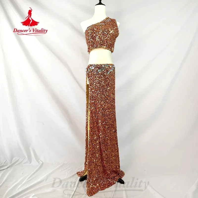 Belly Dance Wear Set Women Customized Senior Sequin Performance Set Adult and Children's Professional Belly Dancing Costumes
Belly Dance Wear Set Women Customized Senior Sequin Performance Set Adult and Children's Professional Belly Dancing Costumes