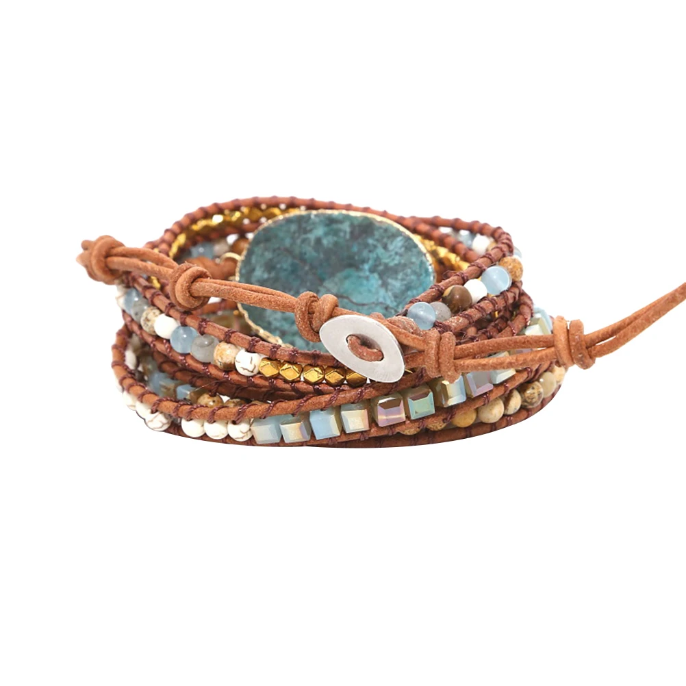 Bracelet Bohemia Beaded Weaving Jewelry Adjustable Lightweight Retro Decor For Women Gift Daily
Bracelet Bohemia Beaded Weaving Jewelry Adjustable Lightweight Retro Decor For Women Gift Daily