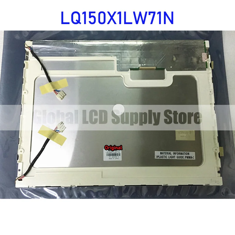 LQ150X1LW71N 15.0 Inch LCD Display Screen Panel Orginal for Sharp Brand New Fully Tested Fast Shipping
LQ150X1LW71N 15.0 Inch LCD Display Screen Panel Orginal for Sharp Brand New Fully Tested Fast Shipping