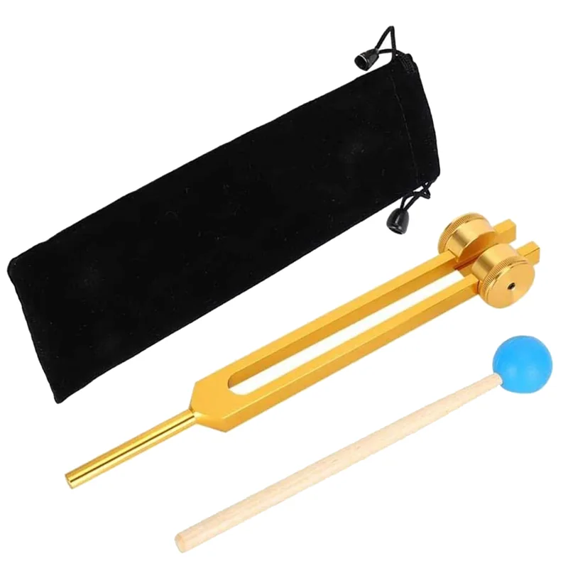 A22I Aluminum Alloy Tuning Forks,111Hz Tuning Fork with Hammers for Nervous System Testing Sound Healing Therapy,Gold
A22I Aluminum Alloy Tuning Forks,111Hz Tuning Fork with Hammers for Nervous System Testing Sound Healing Therapy,Gold