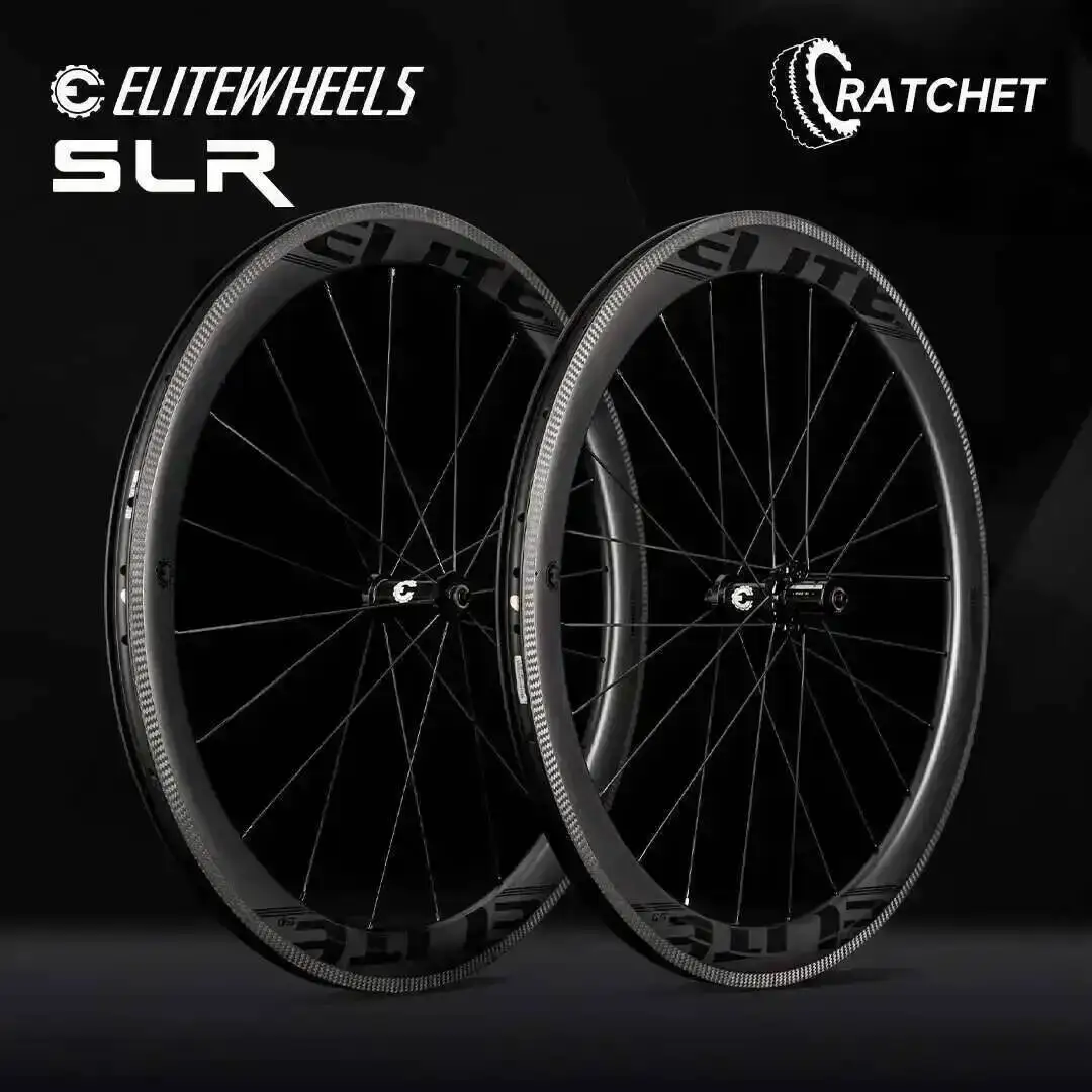 ELITEWHEELS SLR 700c Road Carbon Wheelset 3K Twill Brake Surface Pillar 1423 Spoke Ratchet System 36T Straight Pull Hub Mexico
ELITEWHEELS SLR 700c Road Carbon Wheelset 3K Twill Brake Surface Pillar 1423 Spoke Ratchet System 36T Straight Pull Hub Mexico