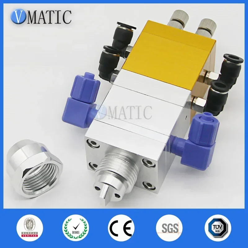  Клеевой пистолет с двумя картриджами | Пневматическое/ручное переключение для клеев AB Быстрая доставка
Клеевой пистолет с двумя картриджами | Пневматическое/ручное переключение для клеев AB Быстрая доставка 