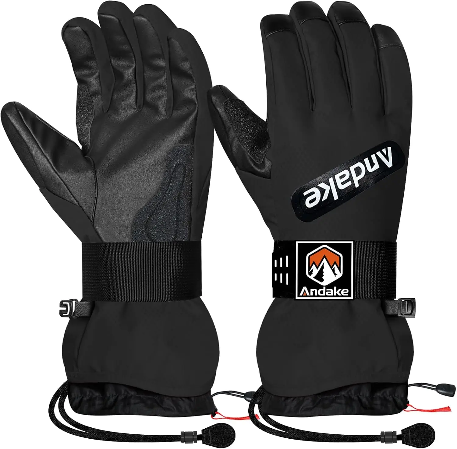 Зимние лыжные перчатки для мужчин и женщин — водонепроницаемые, с сенсорным экраном Thinsulate, перчатки для сноубординга в холодную погоду
Зимние лыжные перчатки для мужчин и женщин — водонепроницаемые, с сенсорным экраном Thinsulate, перчатки для сноубординга в холодную погоду