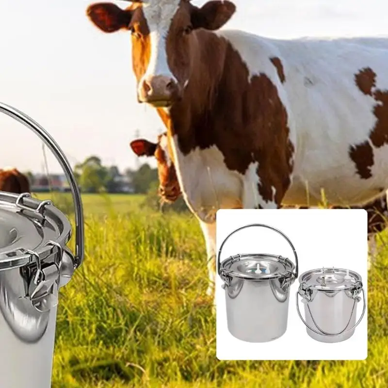 G6KF Rustproof Milking System Bucket Stainless Steel Construction Suitable For Multiple Farm Animals
G6KF Rustproof Milking System Bucket Stainless Steel Construction Suitable For Multiple Farm Animals