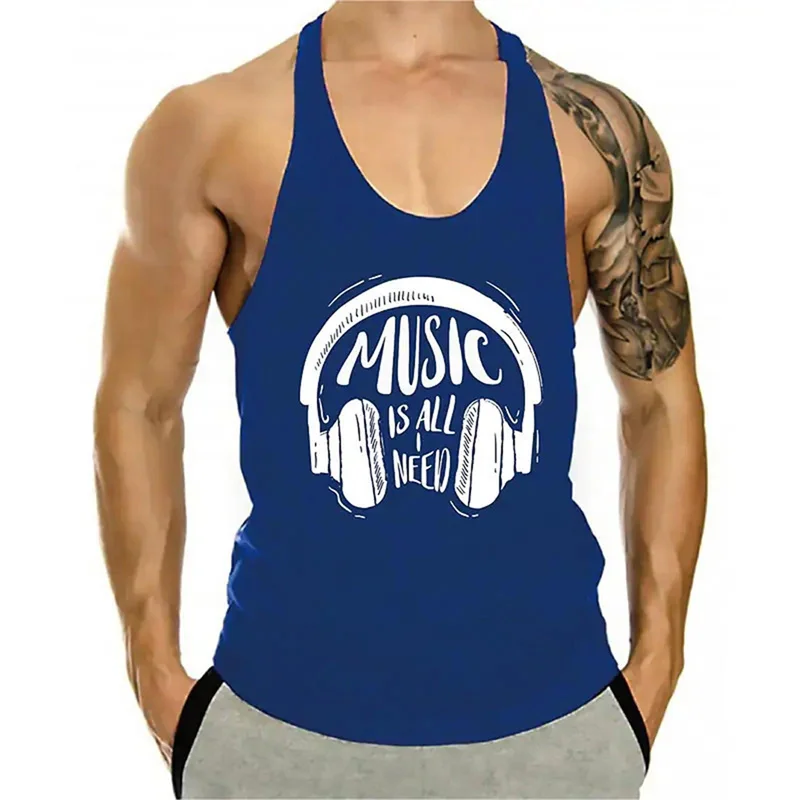 Music Fitness Casual Vest For Men Simple Trend 3D Printed Quick Dry Loose Gym Sleeve T-shirt Summer Fashion Sport Funny Tank
Music Fitness Casual Vest For Men Simple Trend 3D Printed Quick Dry Loose Gym Sleeve T-shirt Summer Fashion Sport Funny Tank