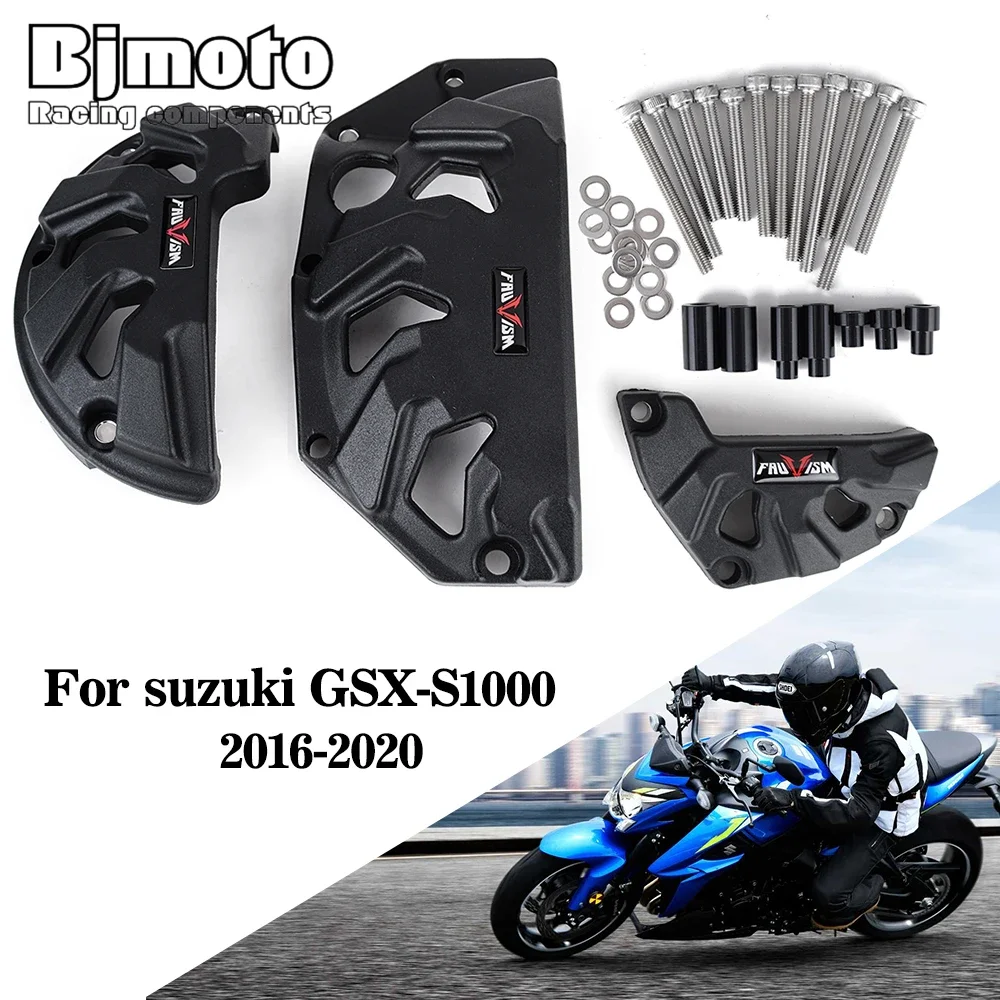 Motorcycle Engine Protective Cover For Suzuki GSX-S1000/F 2016 2017 2018 2019 2020 Fairing Guard Sliders Crash Pad
Motorcycle Engine Protective Cover For Suzuki GSX-S1000/F 2016 2017 2018 2019 2020 Fairing Guard Sliders Crash Pad