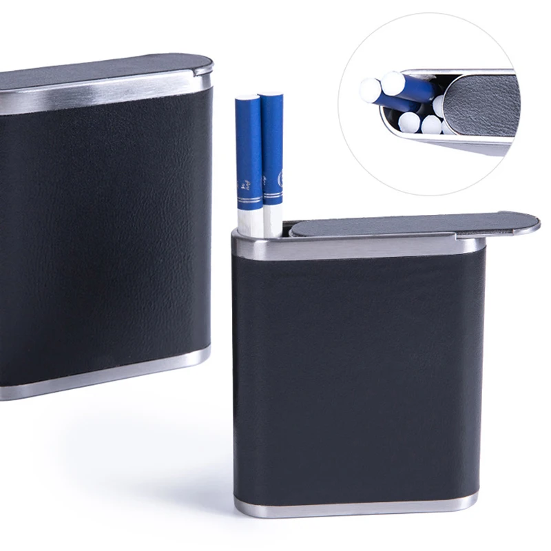 Leather Cigarette Case Box Holder Container Cigarette Lighter Case Box Cover Lighter Cigarette Storage Case Box Smoker Gift
Leather Cigarette Case Box Holder Container Cigarette Lighter Case Box Cover Lighter Cigarette Storage Case Box Smoker Gift