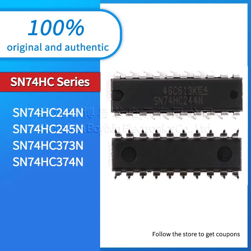 5 pieces/batch SN74HC373N SN74HC244N SN74HC245N SN74HC374N Black PC casing
5 pieces/batch SN74HC373N SN74HC244N SN74HC245N SN74HC374N Black PC casing