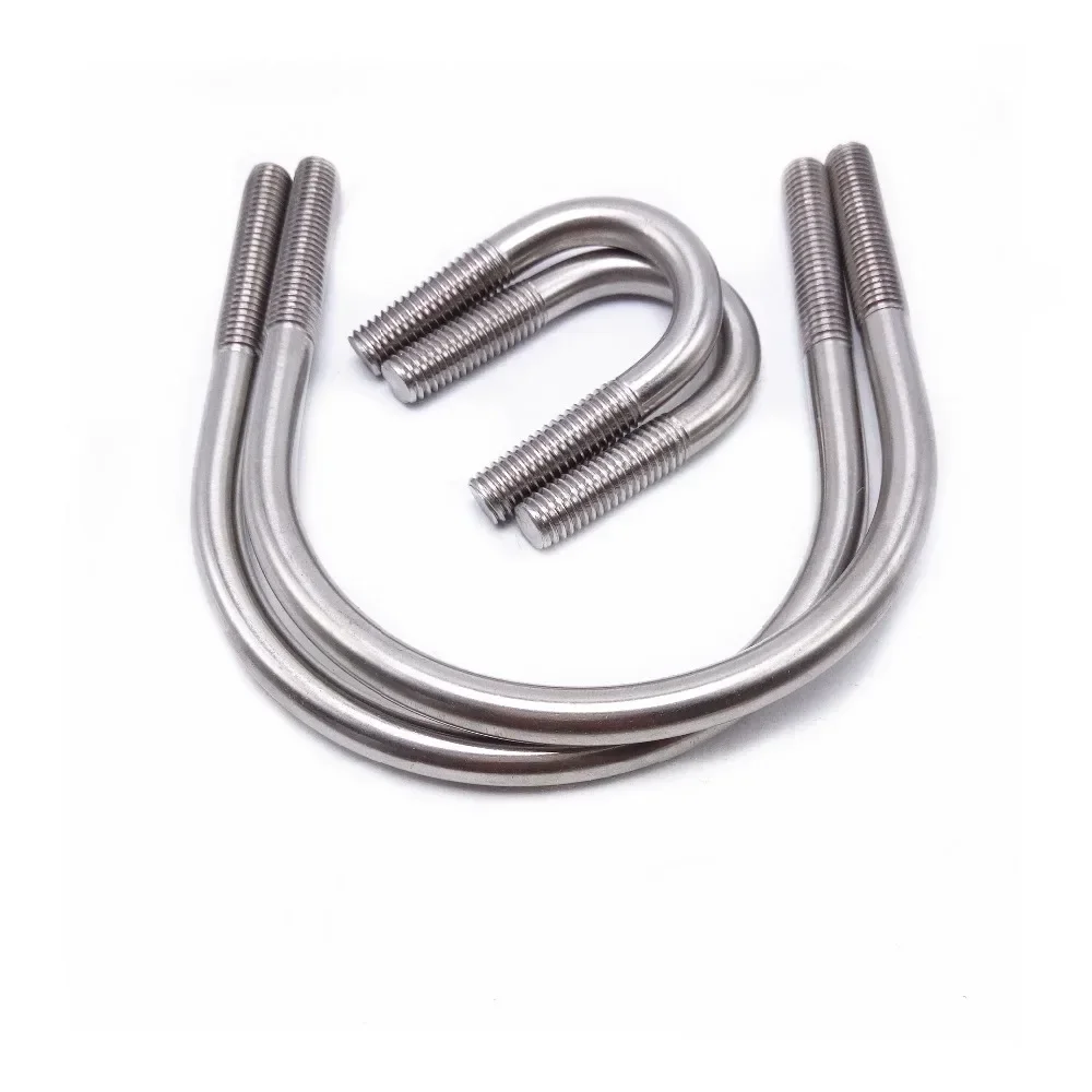 TRBNYJU 2pcs M6 standard stainless steel U screw type bolt shaped tube clamp screws bolts tube diameter 45mm-60mm length
TRBNYJU 2pcs M6 standard stainless steel U screw type bolt shaped tube clamp screws bolts tube diameter 45mm-60mm length