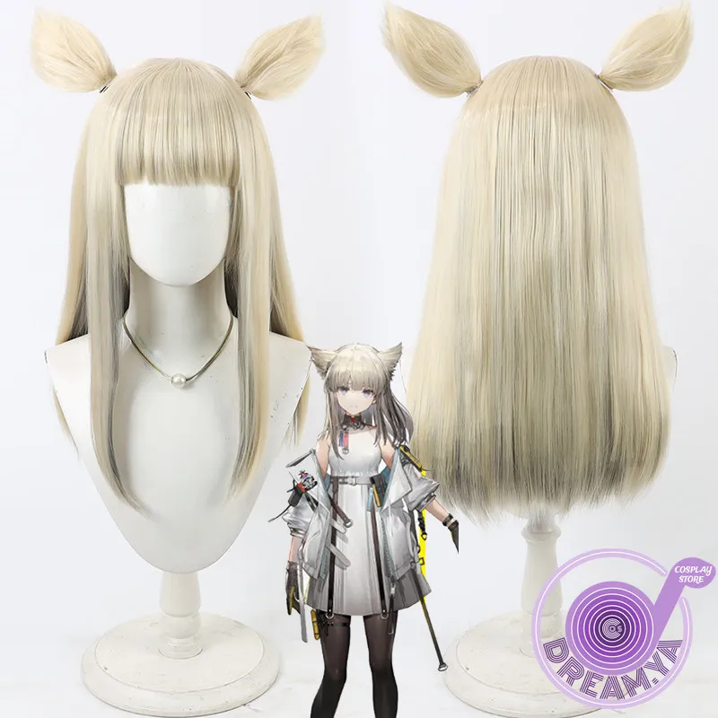 Perlica Cosplay Wig Arknights Endfield Biege Gray Synthetic Hair Heat Resistant Halloween Role Play Party Carnival + Wig Cap
Perlica Cosplay Wig Arknights Endfield Biege Gray Synthetic Hair Heat Resistant Halloween Role Play Party Carnival + Wig Cap