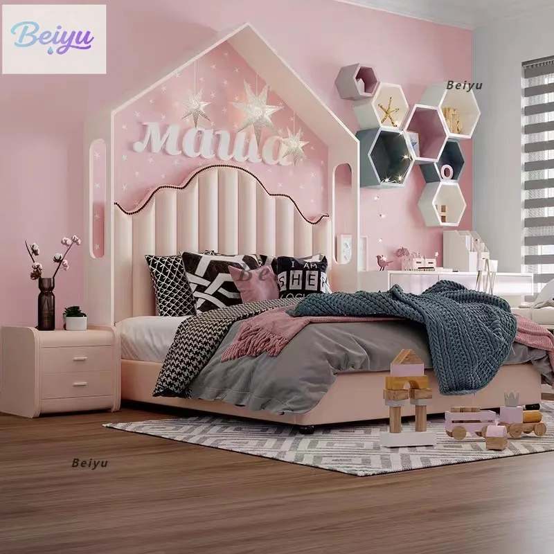 Современная простая мечта, детская кровать принцессы для девочек, 1,5 метра, американская мебель, односпальная кровать из цельного дерева, Интернет-спальня знаменитостей be
Современная простая мечта, детская кровать принцессы для девочек, 1,5 метра, американская мебель, односпальная кровать из цельного дерева, Интернет-спальня знаменитостей be