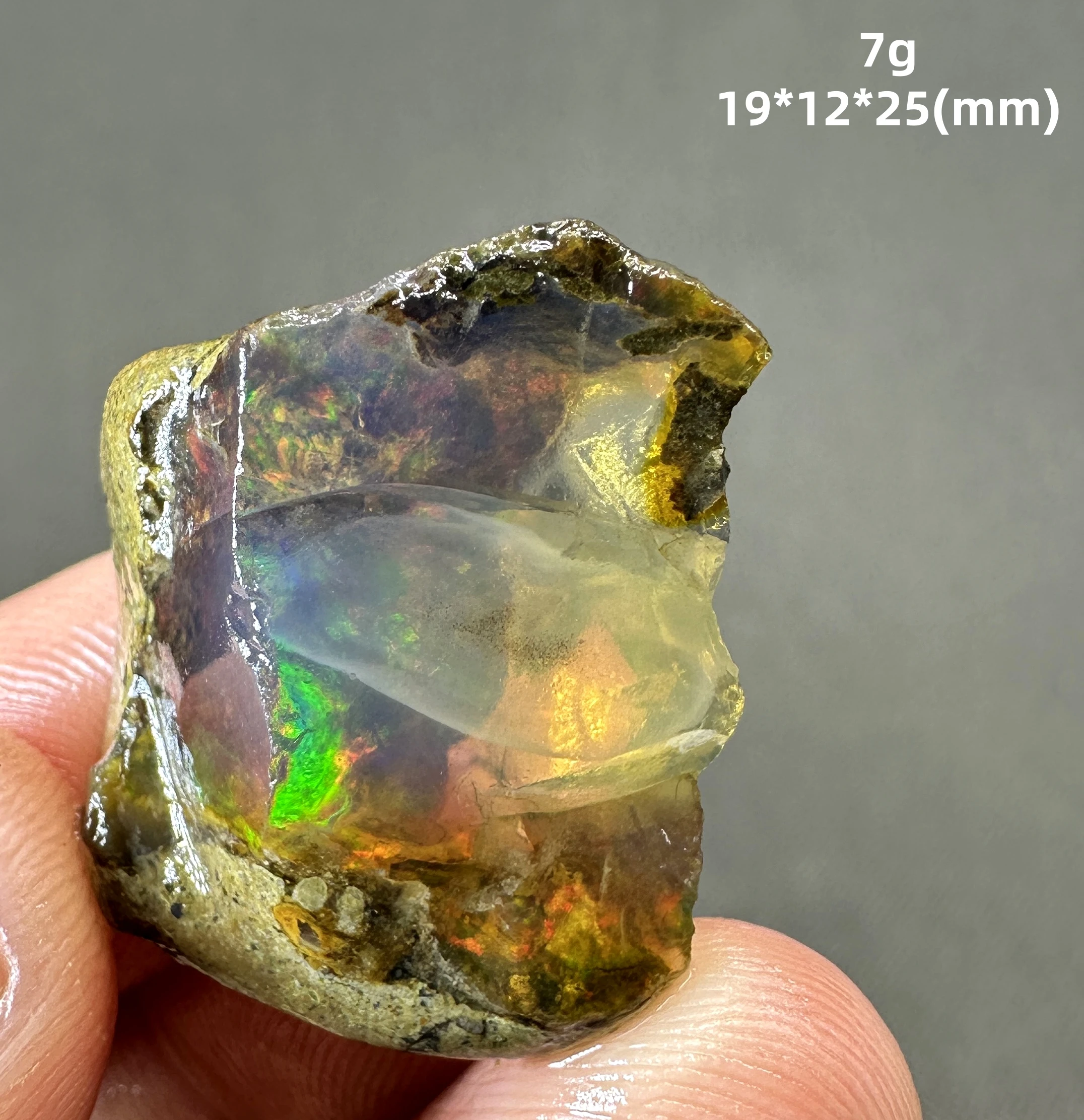 7 g Natural rare color Ethiopia water Opal gem mineral specimen + healing quartz crystals and stones rock gemstone
7 g Natural rare color Ethiopia water Opal gem mineral specimen + healing quartz crystals and stones rock gemstone