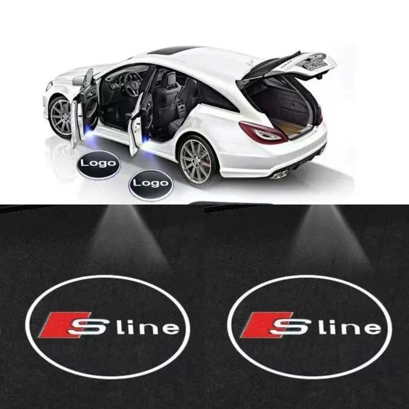 LED Car Door Emblem Styling for Audi S-LINE S3 S4 S5 S6 S7 S8 SQ5 SQ7 SQ8 RS3 4 5 6 7 RS Q3 RS Q8 RS E-tron GT Welcome Lights 
LED Car Door Emblem Styling for Audi S-LINE S3 S4 S5 S6 S7 S8 SQ5 SQ7 SQ8 RS3 4 5 6 7 RS Q3 RS Q8 RS E-tron GT Welcome Lights
