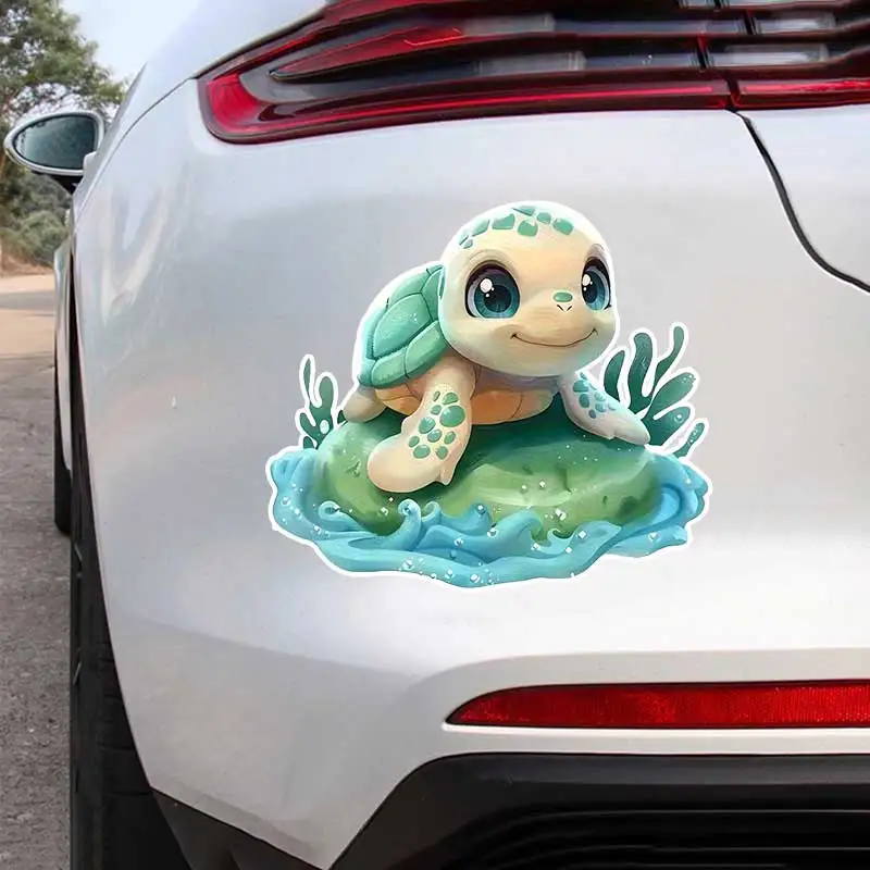 Cute Turtle Car Sticker Waterproof Vinyl Decal on Bumper Rear Window Laptop Self-adhesive Decal For Car Accessories Y870
Cute Turtle Car Sticker Waterproof Vinyl Decal on Bumper Rear Window Laptop Self-adhesive Decal For Car Accessories Y870