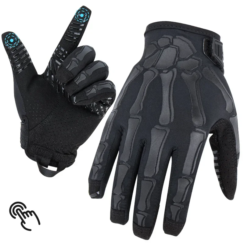 Tactical gloves Skull gloves Motorcycle riding Non-slip and wear-resistant gloves All-finger touch screen
Tactical gloves Skull gloves Motorcycle riding Non-slip and wear-resistant gloves All-finger touch screen