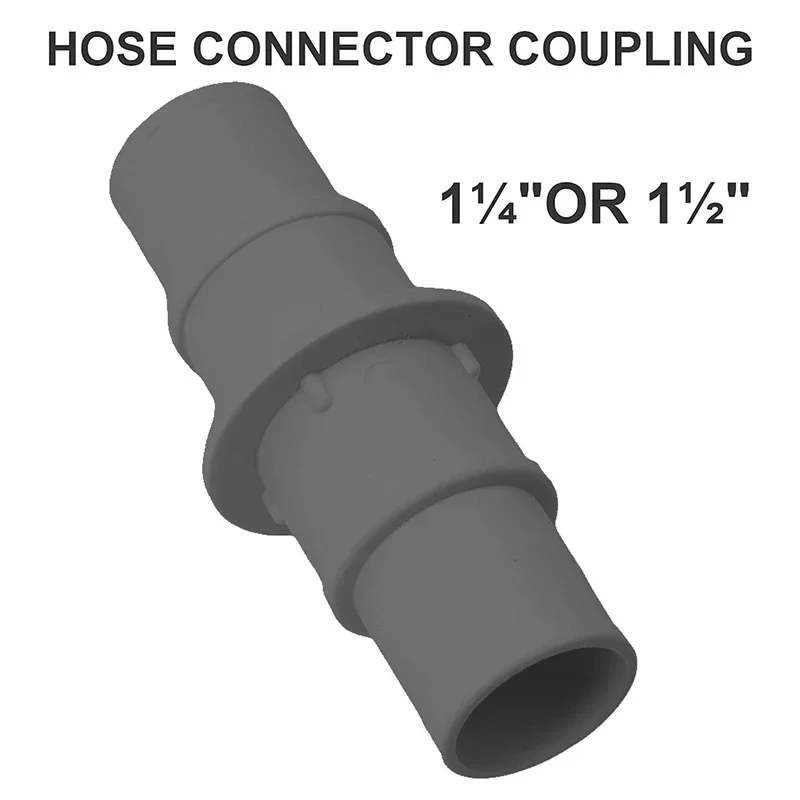 1PCS Swimming Pool Hose Connector Multifunctional Pool Connector For 1-1/4 Inch And 1-1/2 Inch Hoses Portable Tool Parts
1PCS Swimming Pool Hose Connector Multifunctional Pool Connector For 1-1/4 Inch And 1-1/2 Inch Hoses Portable Tool Parts