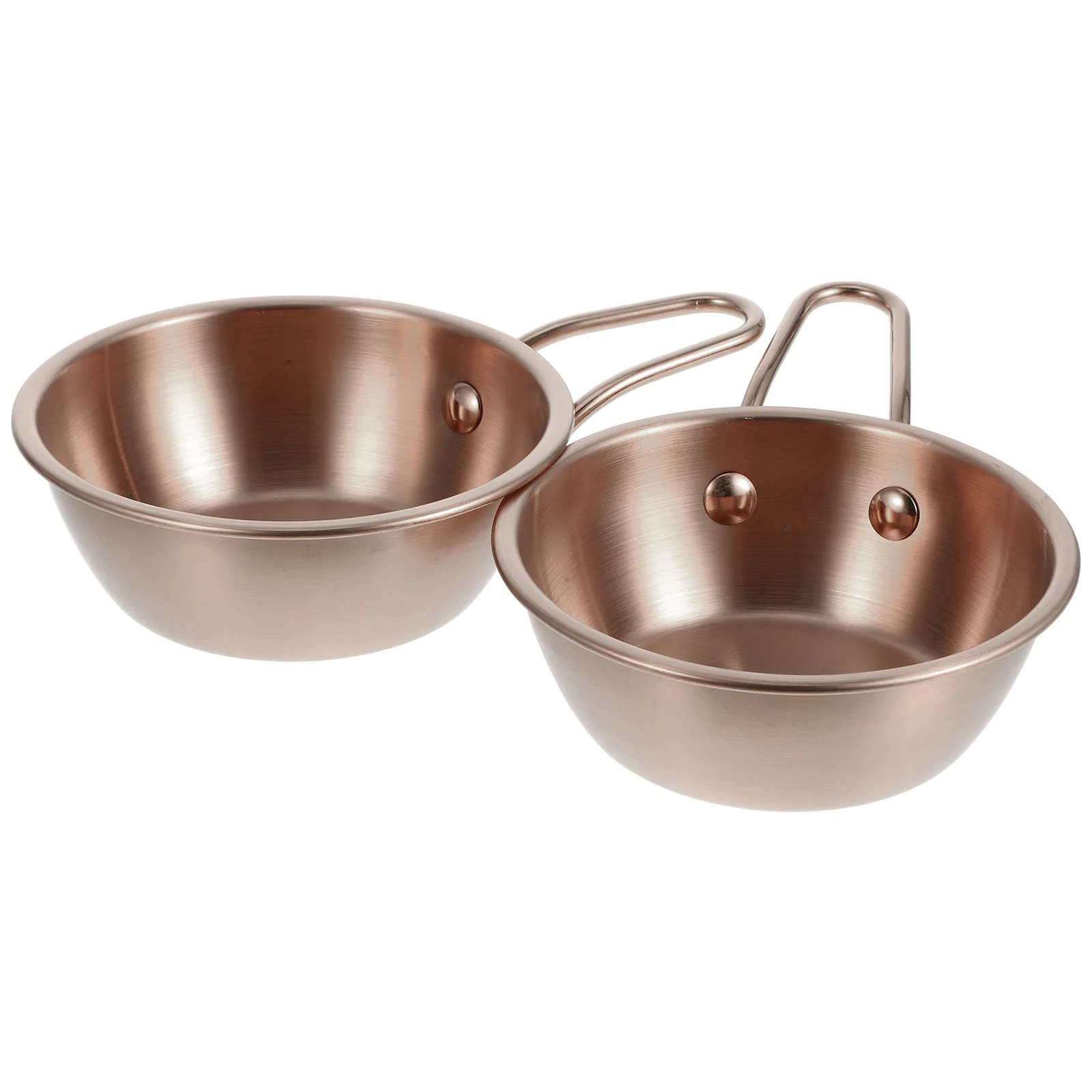 2pcs Single Handle Condiment Bowl Stainless Steel Korean Makgeolli Bowls Rice Hot Metal Cuisine Small Porridge Sauce
2pcs Single Handle Condiment Bowl Stainless Steel Korean Makgeolli Bowls Rice Hot Metal Cuisine Small Porridge Sauce