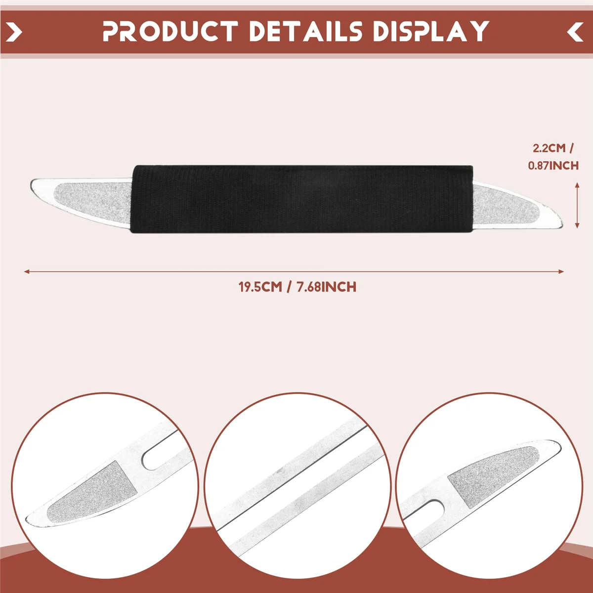 2525- Guitar Fret File Professional Luthier Tool Stainless Steel File for Guitar Frets with Diamond Abrasives for Bass Ukulele
2525- Guitar Fret File Professional Luthier Tool Stainless Steel File for Guitar Frets with Diamond Abrasives for Bass Ukulele
