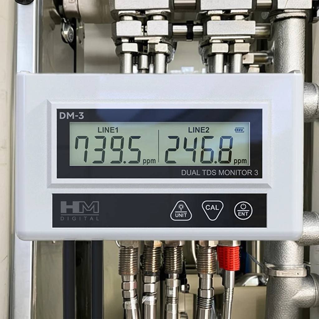 HM DM-3 In-Line Dual EC TDS Monitors Test Instruments Product
HM DM-3 In-Line Dual EC TDS Monitors Test Instruments Product
