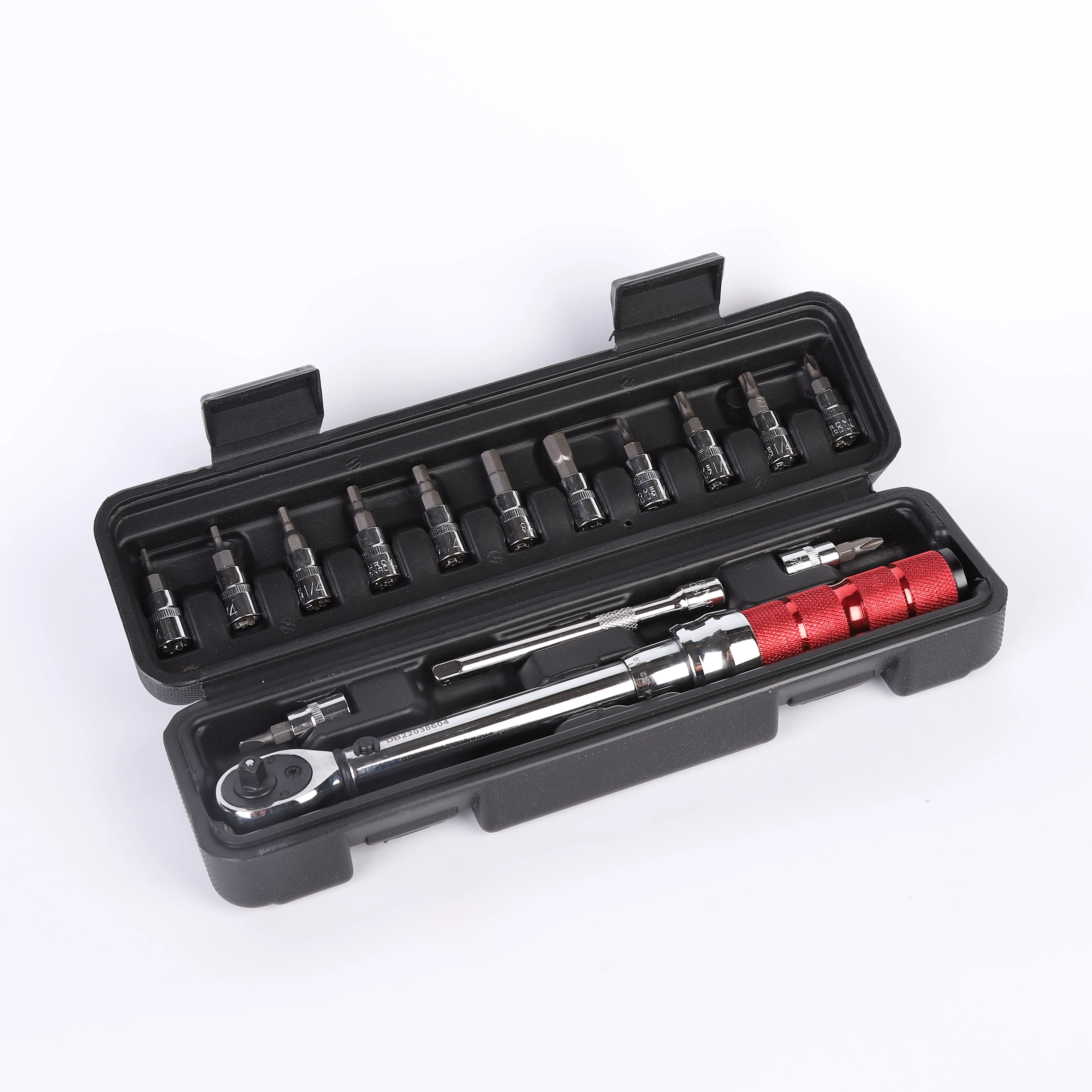 Hand Tool 1/4" 210nm Micrometer Torque Wrench Set
Hand Tool 1/4" 210nm Micrometer Torque Wrench Set