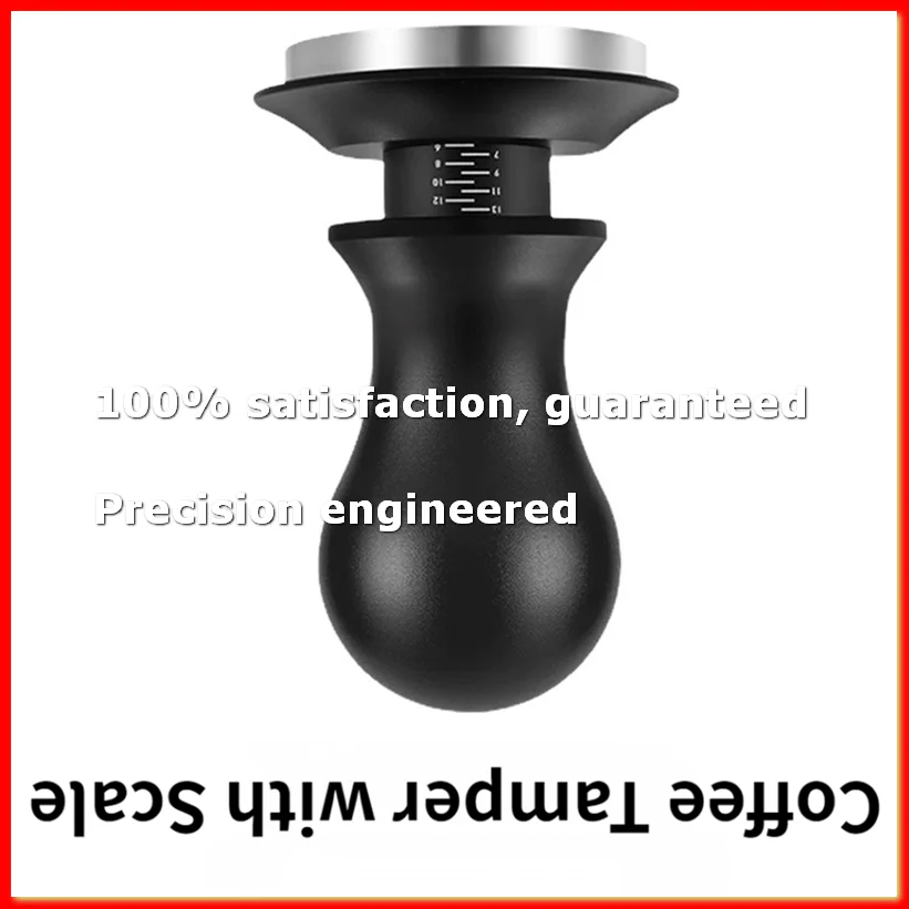 58mm Coffee Tamper Adjustable Depth with Scale Espresso Springs Calibrated Tamping Coffee Distributor-A79M
58mm Coffee Tamper Adjustable Depth with Scale Espresso Springs Calibrated Tamping Coffee Distributor-A79M