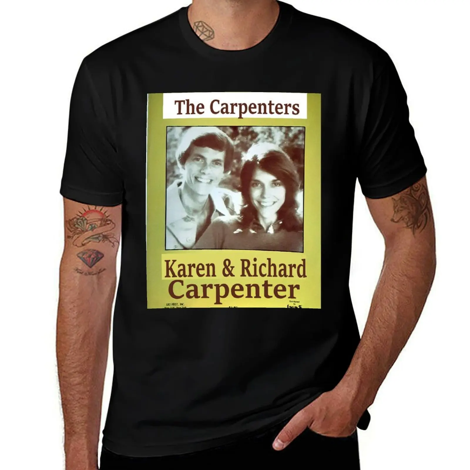 The Carpenters,Karen & Richard Carpenter, Sheet Music, Karen, Richard T-Shirt Fashion Print Casual Short Sleeve
The Carpenters,Karen & Richard Carpenter, Sheet Music, Karen, Richard T-Shirt Fashion Print Casual Short Sleeve
