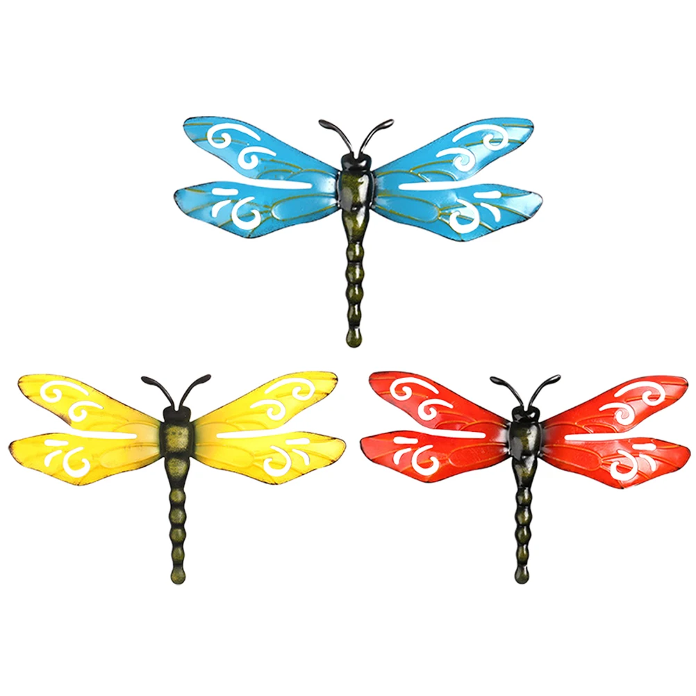 3 Pcs Dragonfly Wall Iron Wall Hanging Craft naments Decor Durable Garden Hanging Craft Bathroom Balcony
3 Pcs Dragonfly Wall Iron Wall Hanging Craft naments Decor Durable Garden Hanging Craft Bathroom Balcony