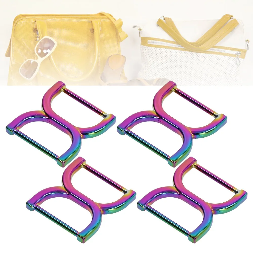 4PCS Iron Double D Rings Durable Strong Decorative Buckle D Rings 25mm Leather Buckle D Rings for Purse DIY Craft
4PCS Iron Double D Rings Durable Strong Decorative Buckle D Rings 25mm Leather Buckle D Rings for Purse DIY Craft