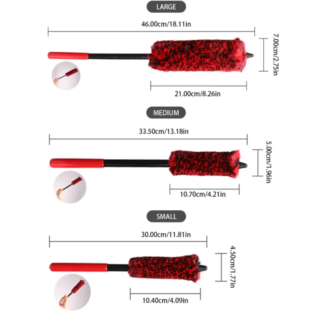 Bendable Design Car Wheel Detailing Brush Long Handle Woolies Car Rim Tire Wash Brushes Plush Material Car Cleaning Tools
Bendable Design Car Wheel Detailing Brush Long Handle Woolies Car Rim Tire Wash Brushes Plush Material Car Cleaning Tools