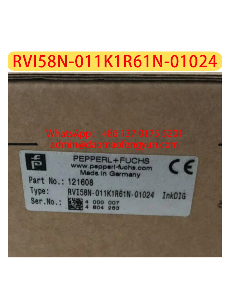 RVI58N-011K1R61N-01024 Brand New Encoder 121608, Fast shipping 
RVI58N-011K1R61N-01024 Brand New Encoder 121608, Fast shipping