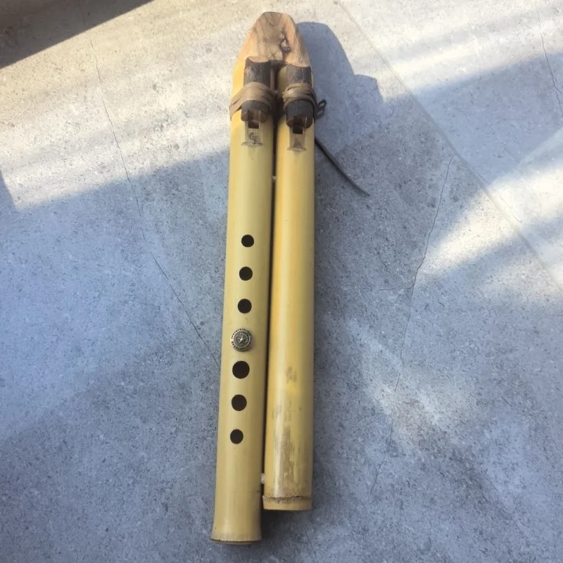 GA Key Double Tube Flute Handmade Indian Double Tube Flutes Bamboo Professional Vertical Flute Performance Musical Instruments
GA Key Double Tube Flute Handmade Indian Double Tube Flutes Bamboo Professional Vertical Flute Performance Musical Instruments