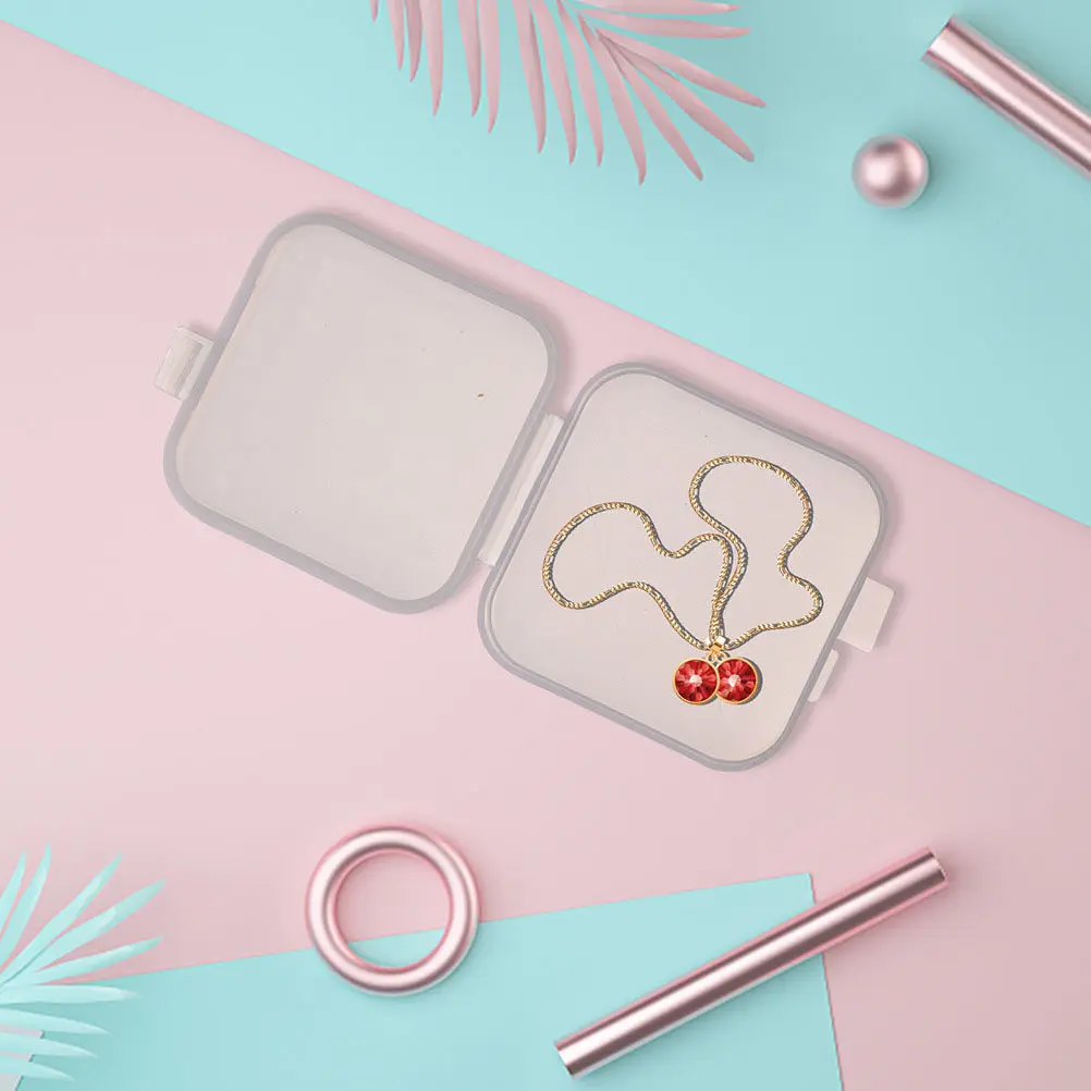 100 шт. маленьких прозрачных пластиковых контейнеров для хранения, мини-органайзеры для украшений: серег, пусет, колец, бусин, страз, таблеток
100 шт. маленьких прозрачных пластиковых контейнеров для хранения, мини-органайзеры для украшений: серег, пусет, колец, бусин, страз, таблеток