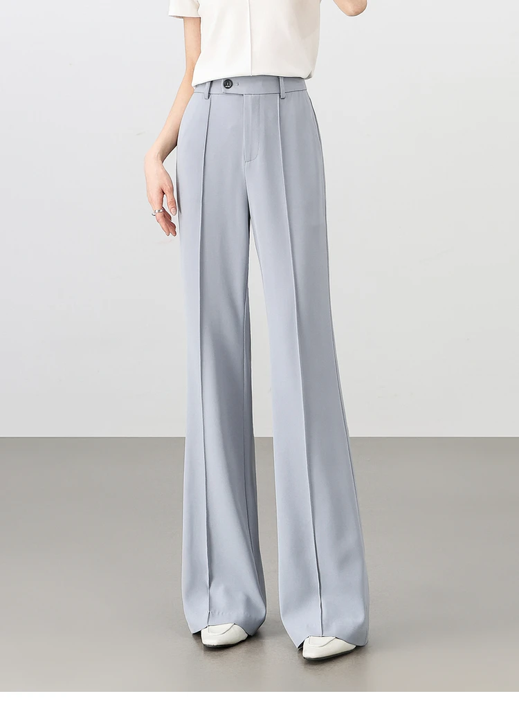 SENTUBILA Women's 2025 Summer Ice Feel High Waist Wide Leg Pants Commute Thin Drape Flared Trousers New Woman Clothing 152K59345
SENTUBILA Women's 2025 Summer Ice Feel High Waist Wide Leg Pants Commute Thin Drape Flared Trousers New Woman Clothing 152K59345